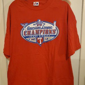 Texas Rangers 2010 World Series TShirt - 2XL